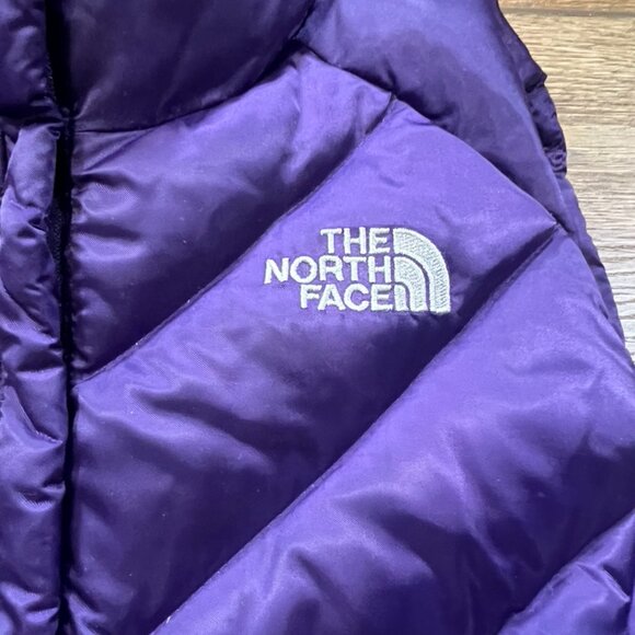 The North Face Women's Aconcagua 550 Fill Down Vest Sz XS Purple Warm Puffer - Picture 2 of 13